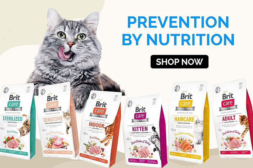 brit care dry cat food